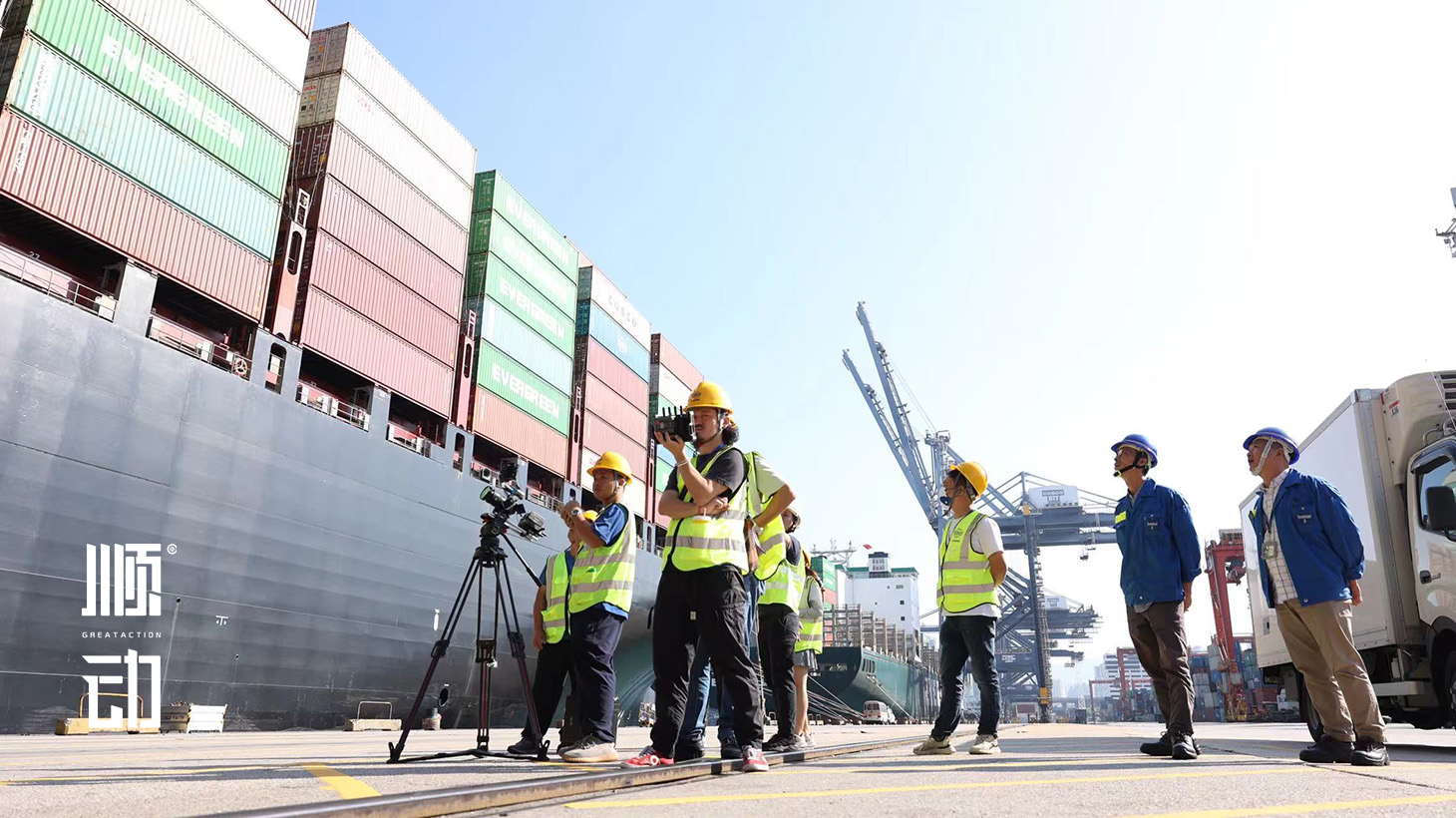 順動赴香港維多利亞港進行宣傳片拍攝