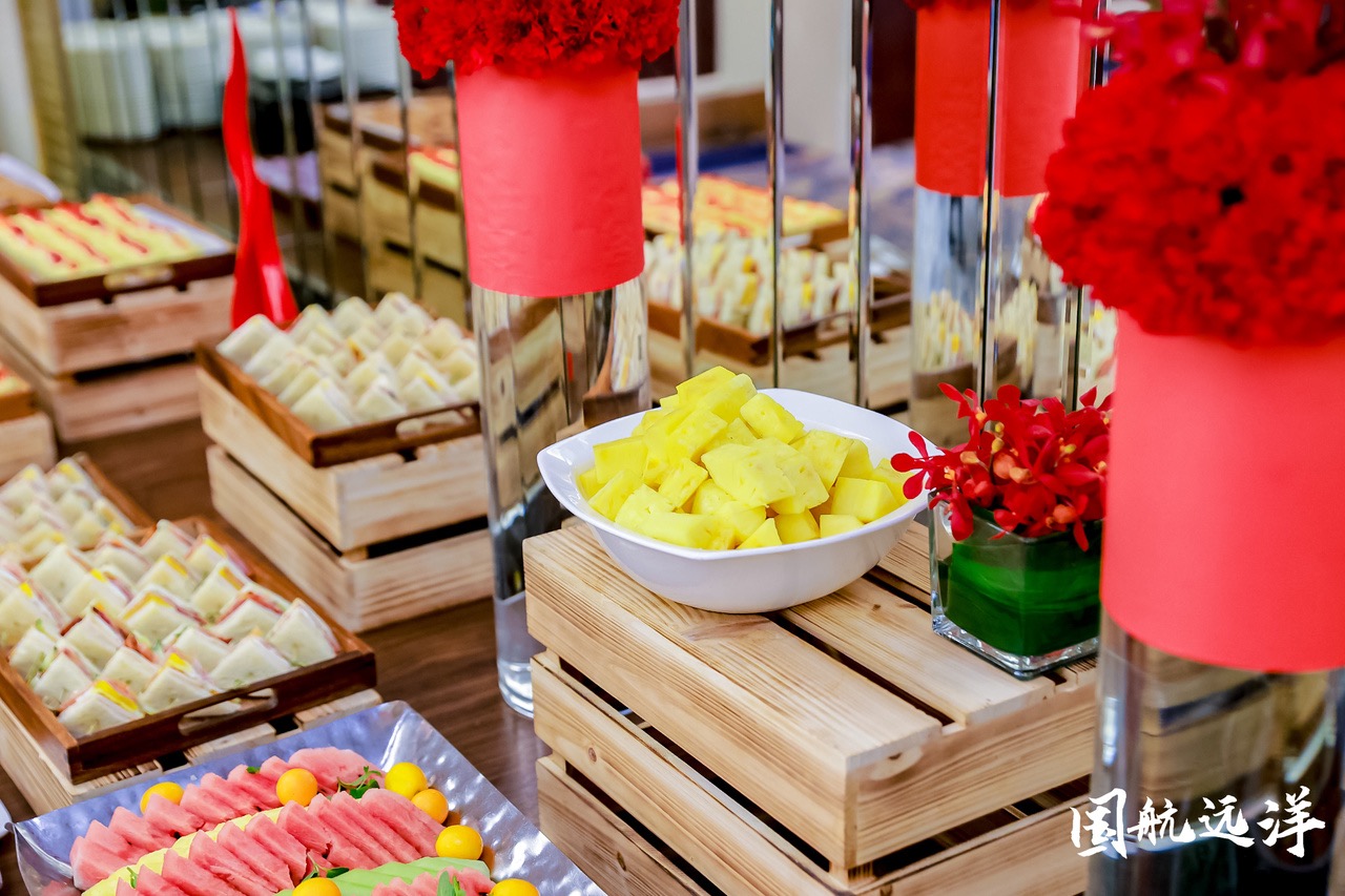 順動廣告承接國航遠洋2024年會盛典活動